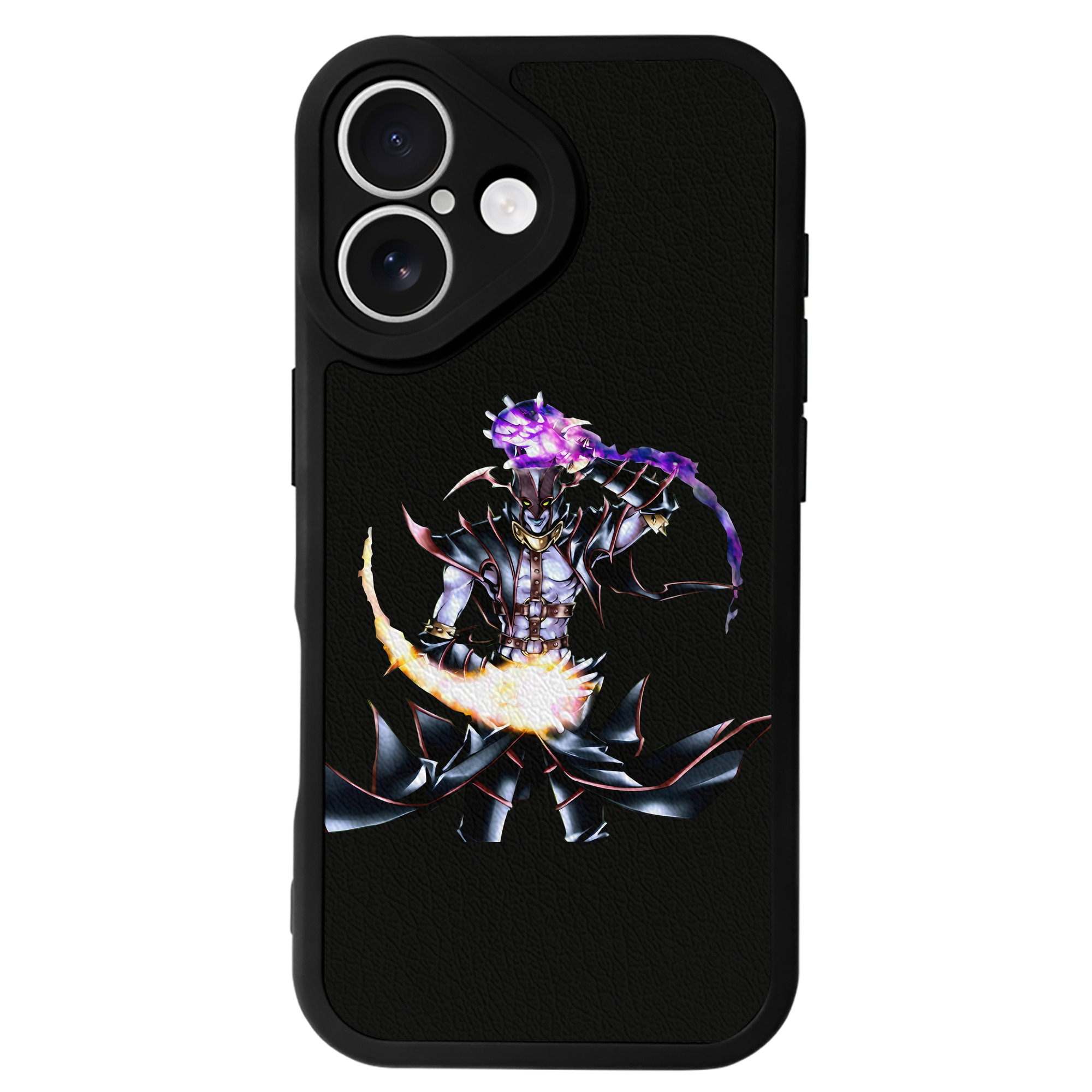 （画像用） 遊☆戯☆王 Yu-Gi-Oh! 【iPhone 16シリーズ対応】シリコンスマホケース（レザー調） 材質：シリコン